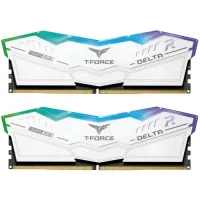 

                                    TEAM T-FORCE DELTA RGB 48GB (24GBx2) 8000MHz DDR5 Gaming RAM White